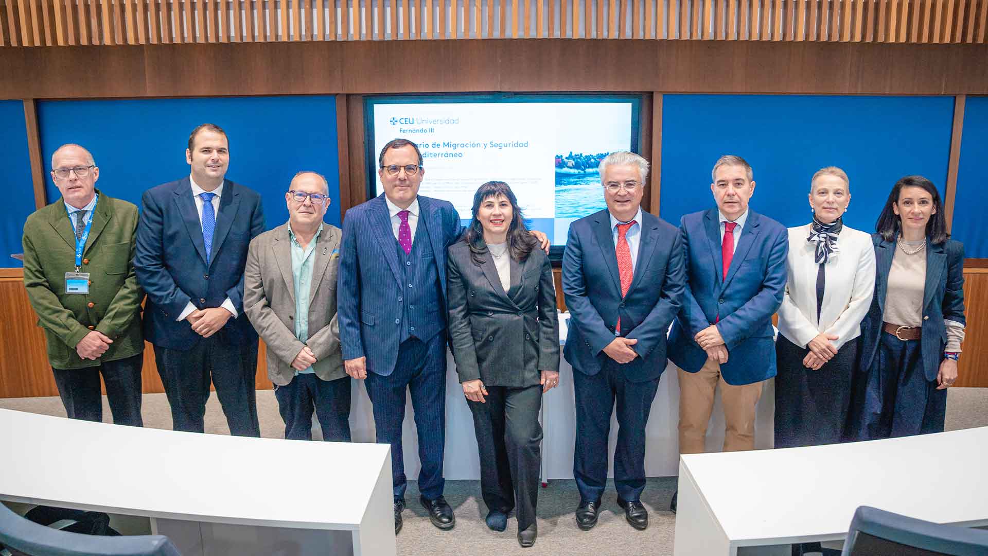 La CEU UF3 celebra un seminario sobre migraciones y seguridad en el Mediterráneo