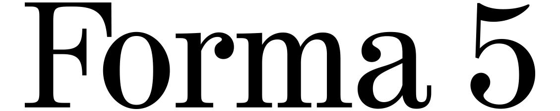 Logo de Forma 5