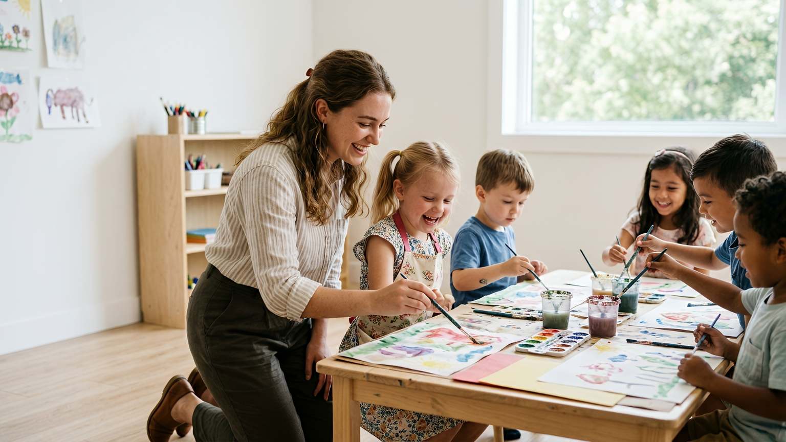 En qué consiste el trabajo de educadora infantil