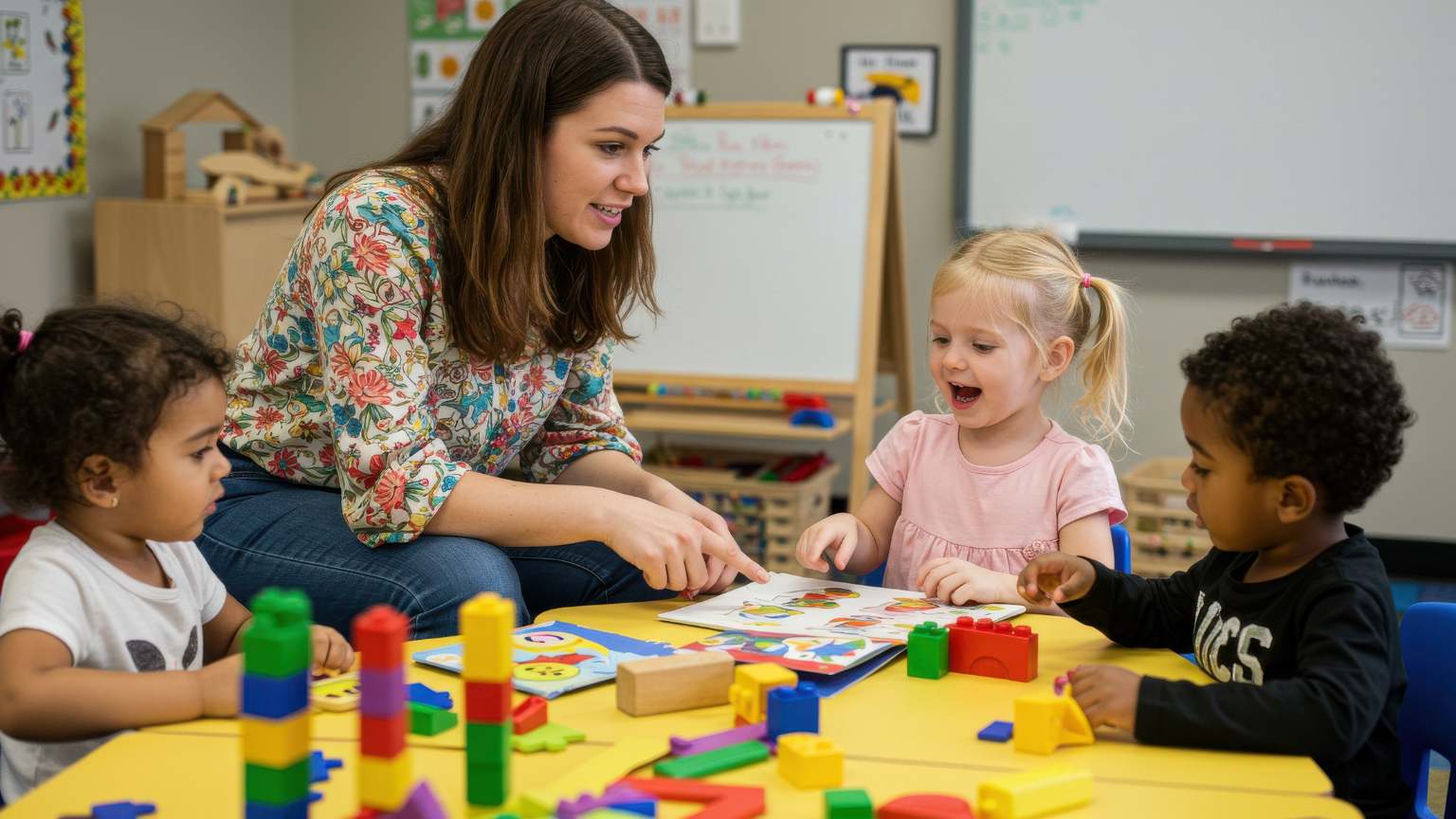Trabajo educadora infantil puzzles aprendizaje